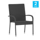 Gray |#| Indoor/Outdoor Stacking Steel Framed Gray Wicker Dining Armchairs - 2 Pack