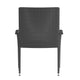 Gray |#| Indoor/Outdoor Stacking Steel Framed Gray Wicker Dining Armchairs - 2 Pack